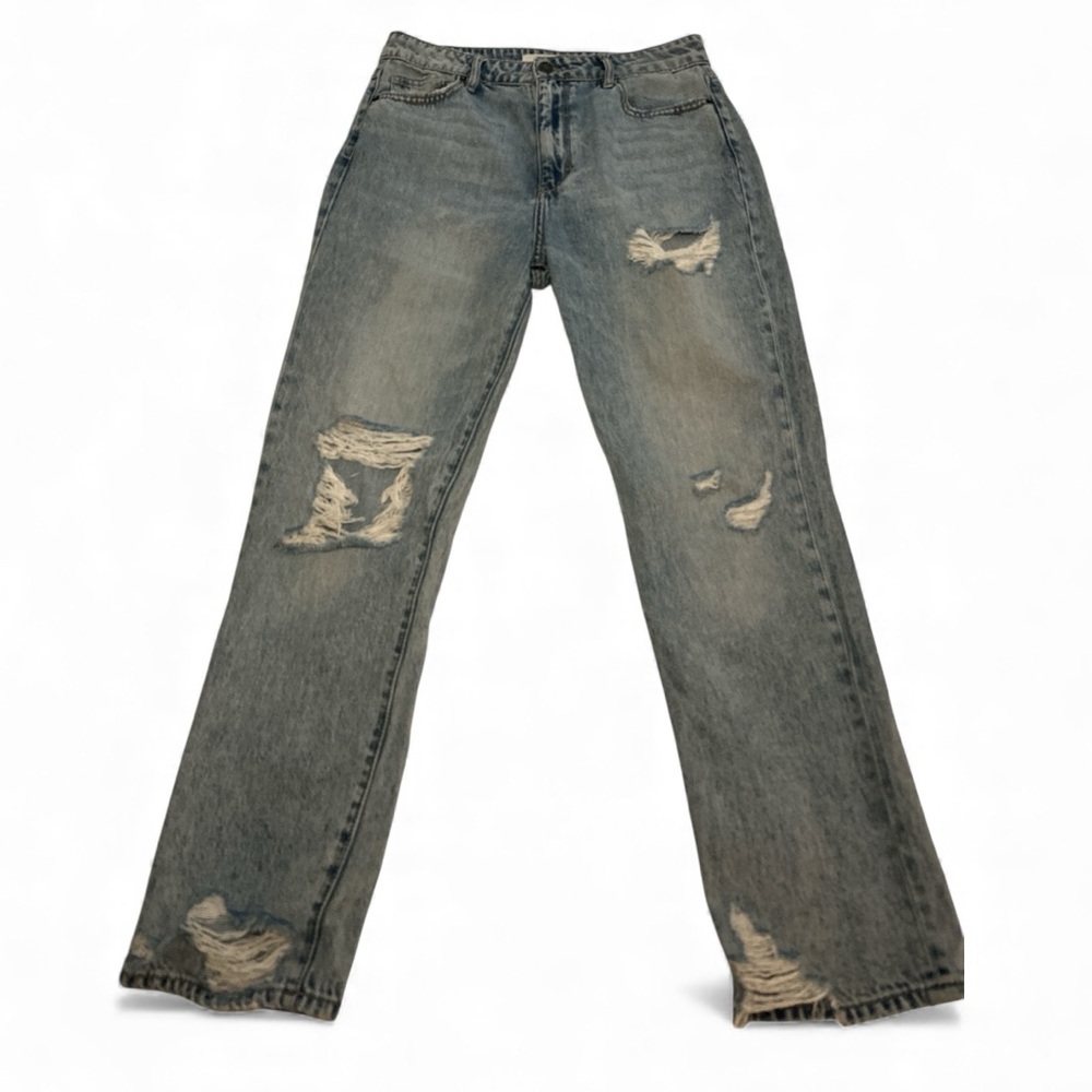 Hidden Tracey  Distressed Jeans Frayed Size 28 100% Cotton